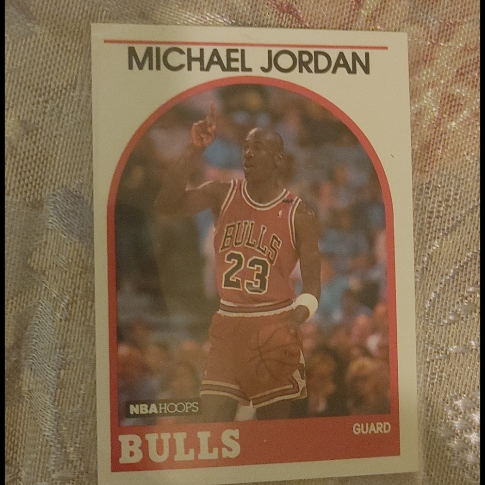 Michael Jordan playing card